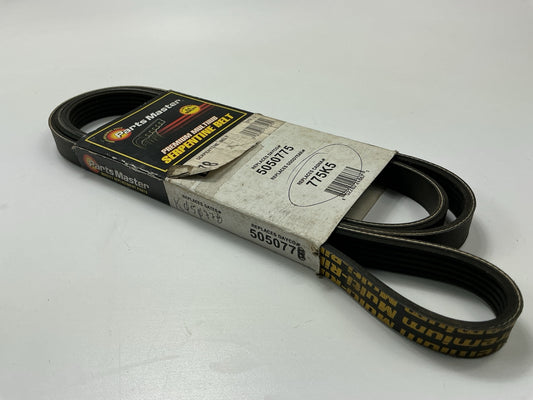 Parts Master K050778 Serpentine Belt 1993-02 Saturn SC2 SL2 SW2 - 5 RIBS