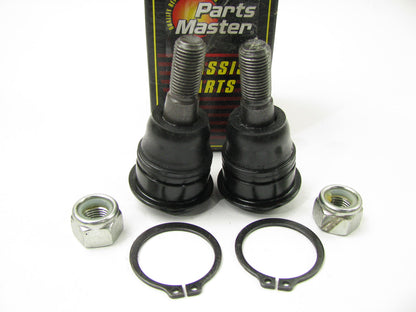 (2) Parts Master K80196 FRONT UPPER Suspension Ball Joints