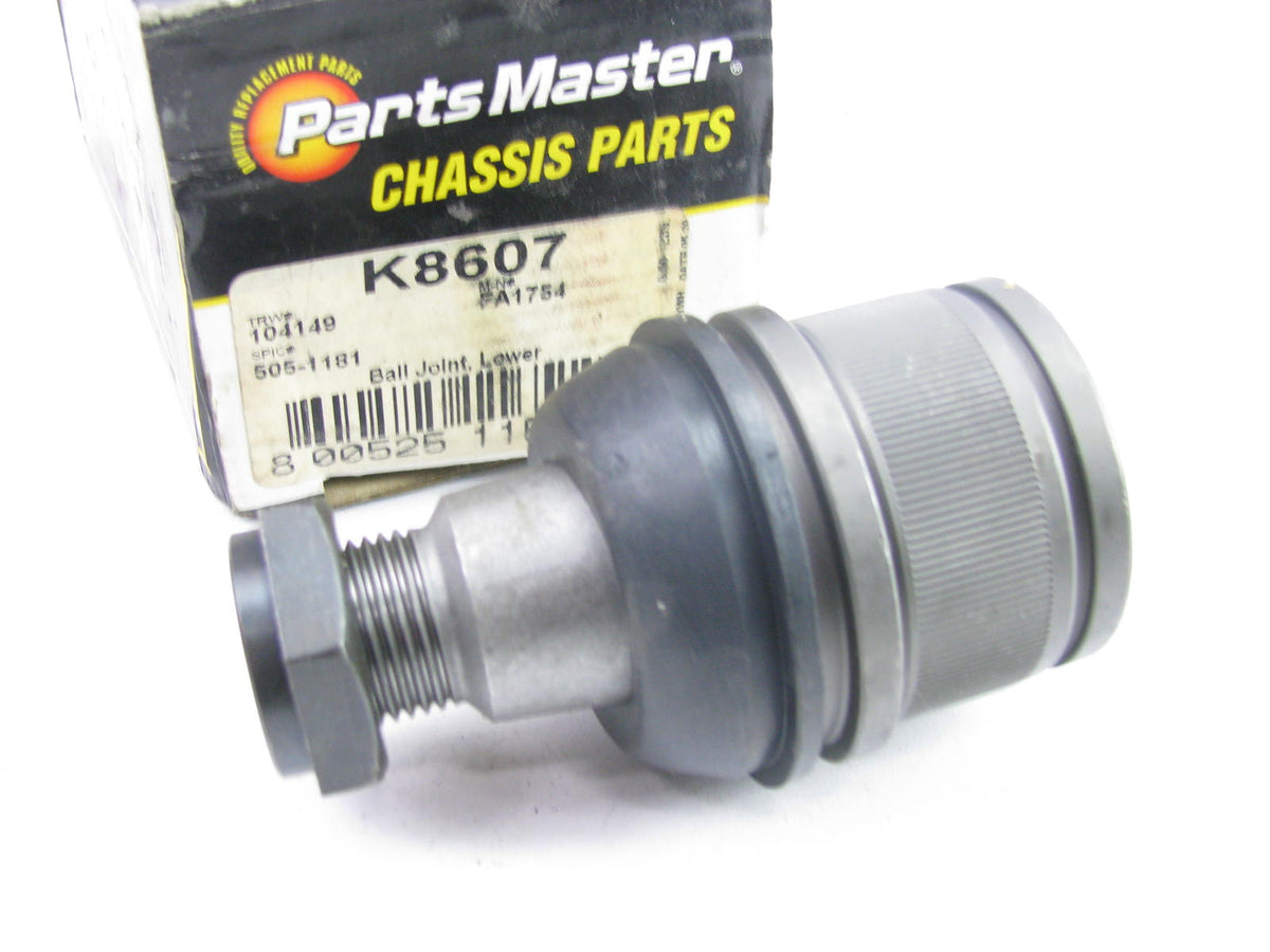 Parts Master K8607 Suspension Ball Joint - Front Lower