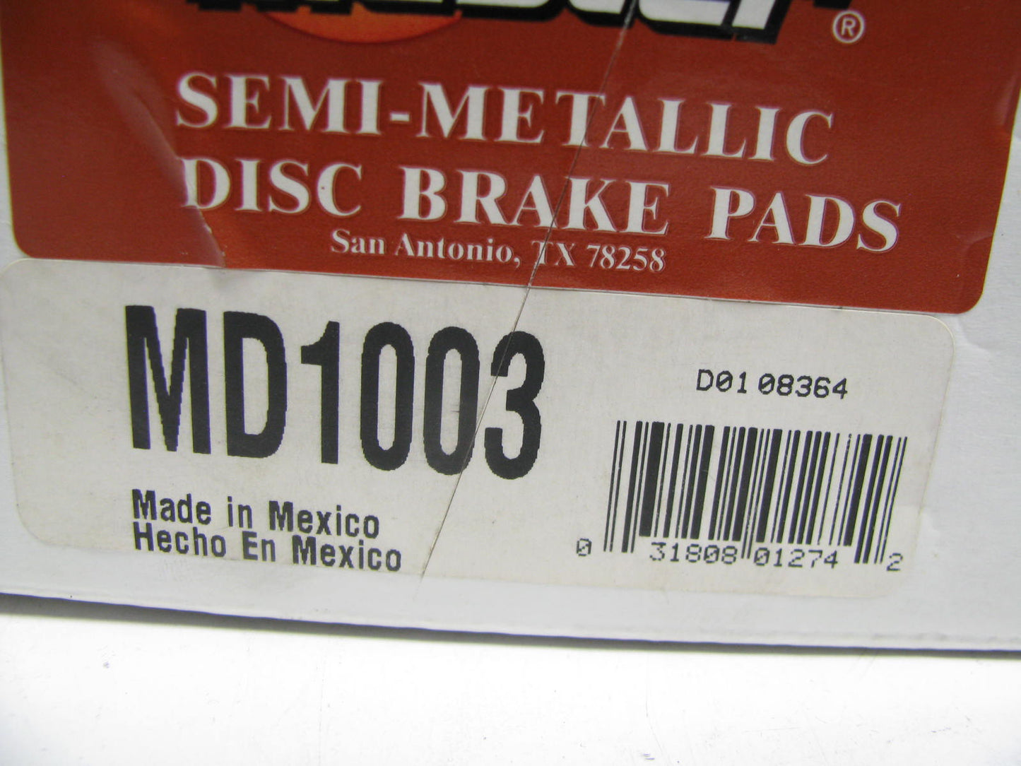 Parts Master MD1003 Front Disc Brake Pads for 2003-2013 Volvo XC90