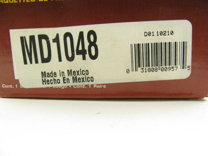 Parts Master MD1048 Rear Disc Brake Pads For 2004-2006 Pontiac GTO