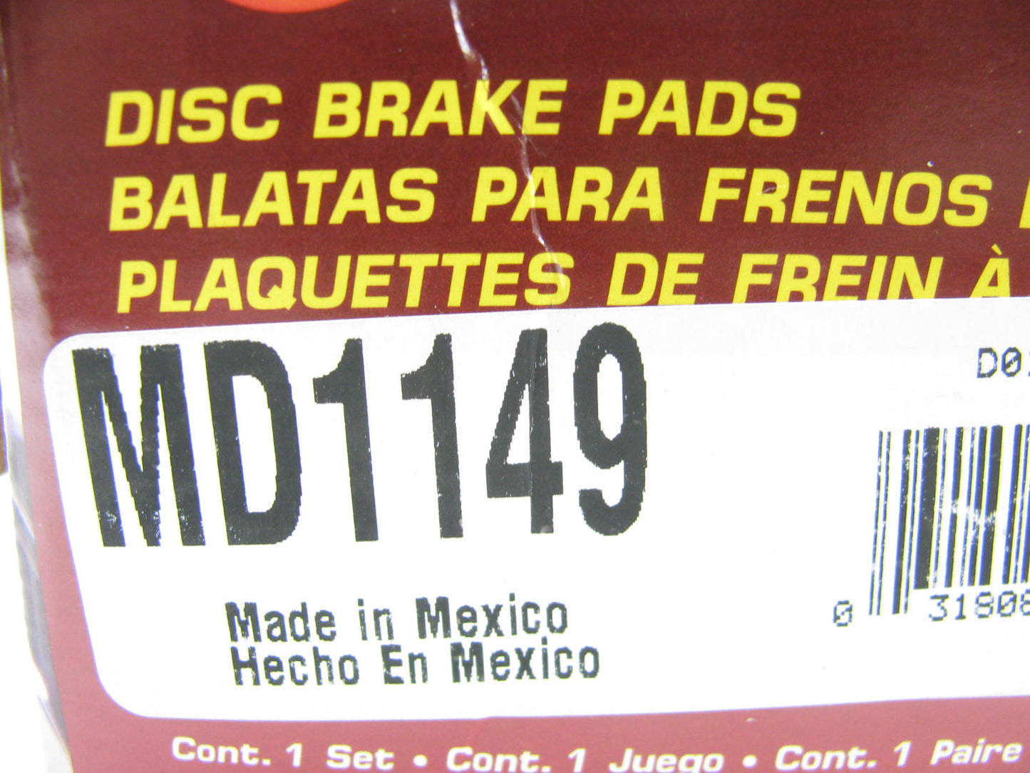 Parts Master MD1149 Front Disc Brake Pads For 2008-2020 Dodge Challenger
