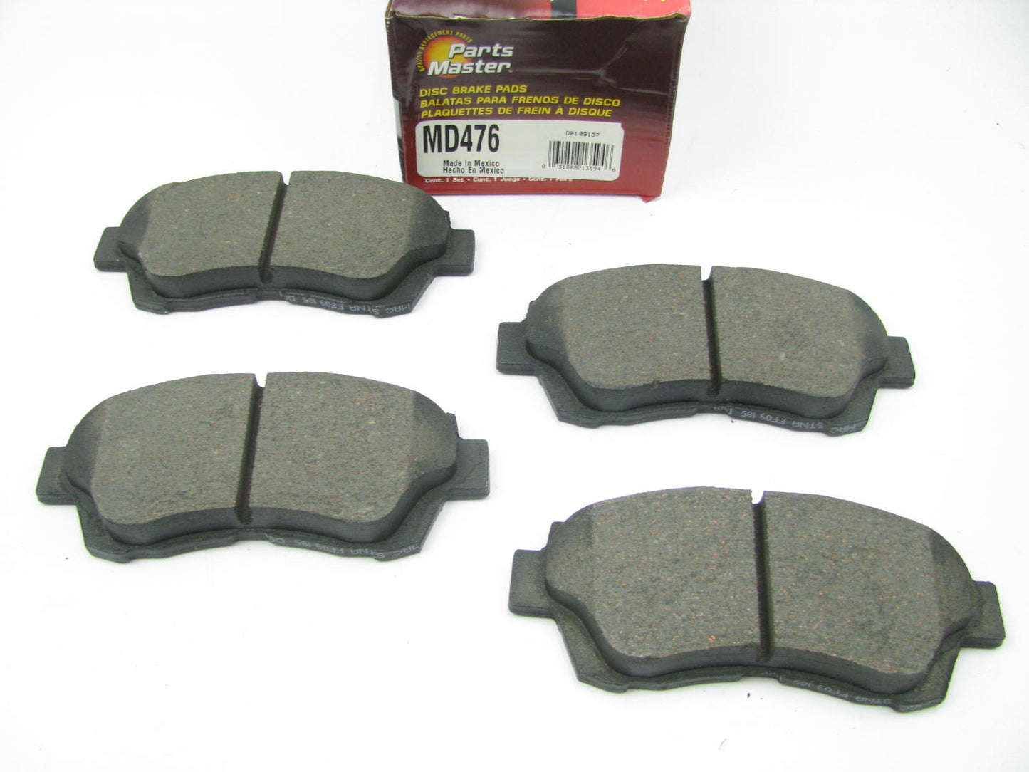 Parts Master MD476 Front Disc Brake Pads