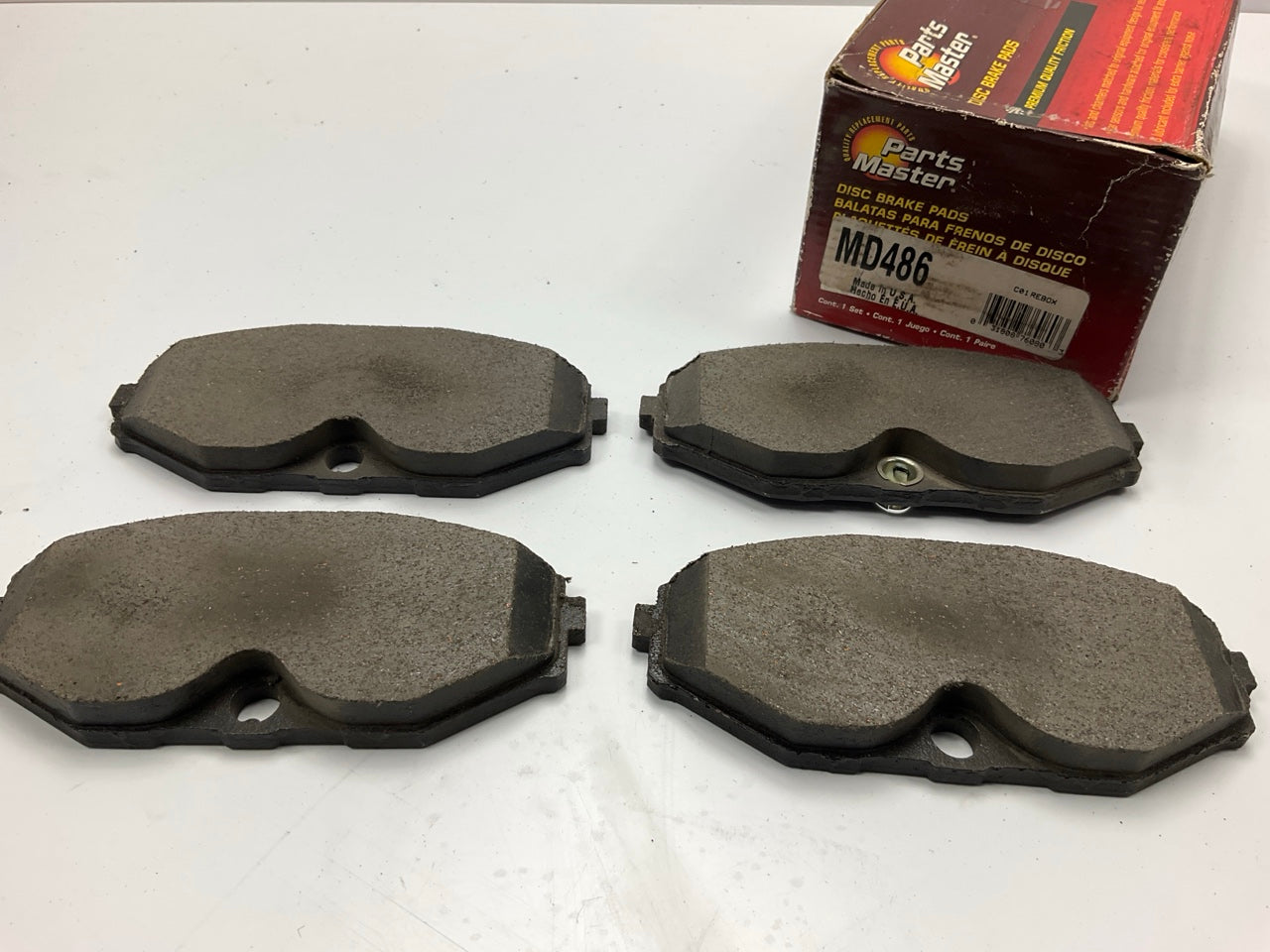 Parts Master MD486 Front Disc Brake Pads For 1990-1995 INFINITI Q45