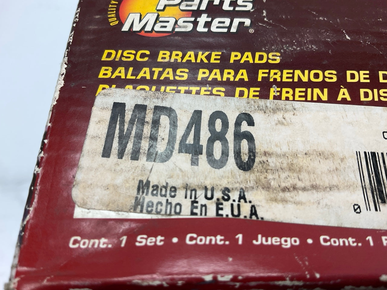 Parts Master MD486 Front Disc Brake Pads For 1990-1995 INFINITI Q45