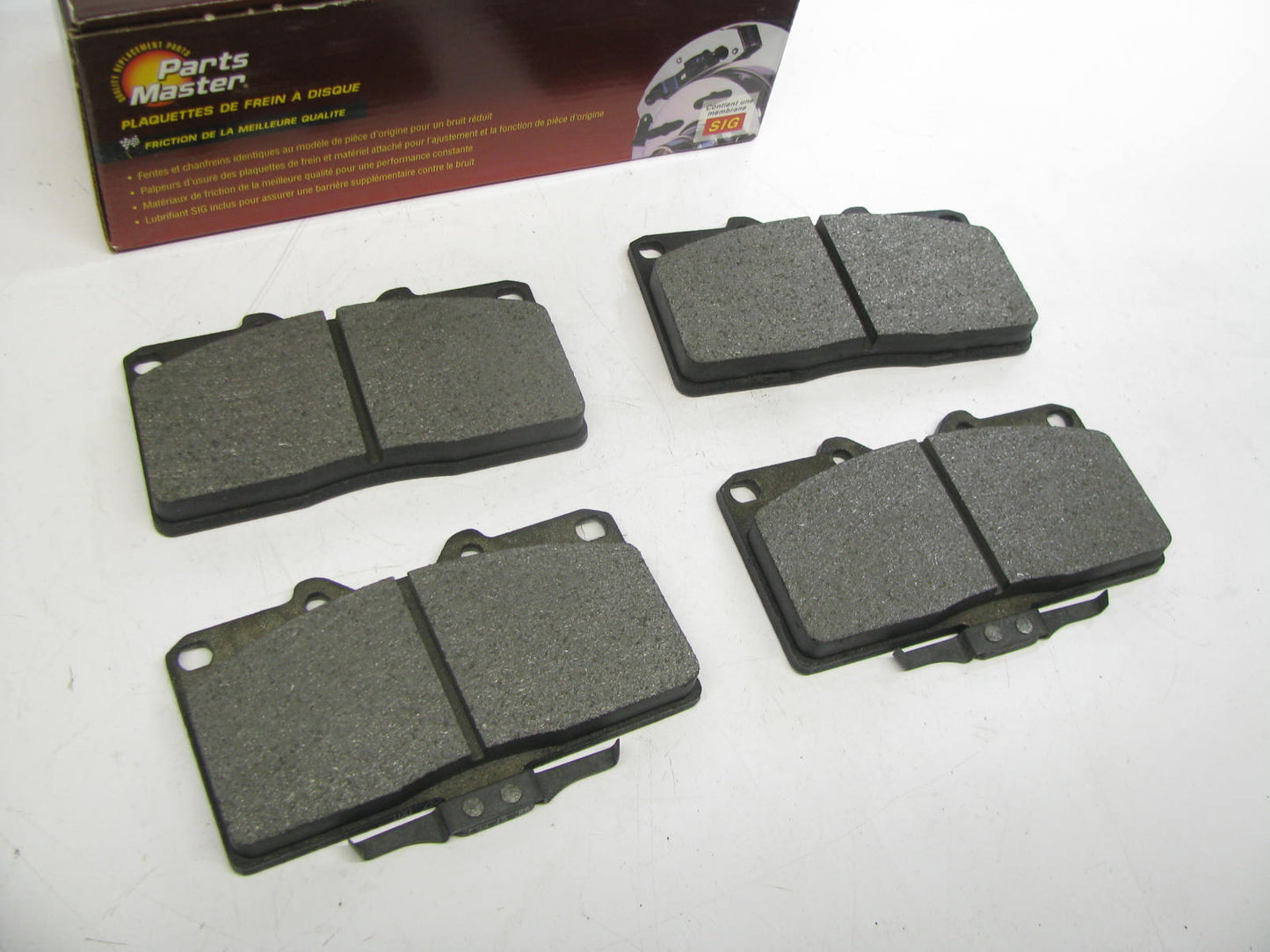 Parts Master MD531 Front Disc Brake Pads 1991-1996 Stealth 1991-1999 3000GT AWD