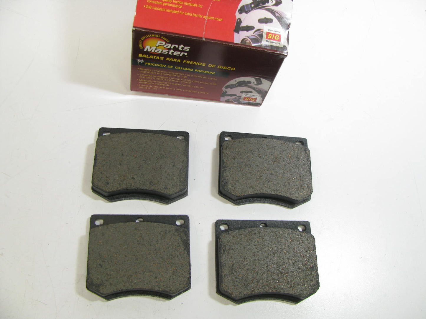 Parts Master MD59 Front Disc Brake Pad Set - Semi-Metallic