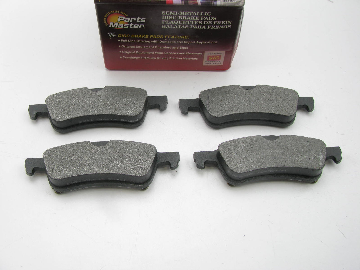 Parts Master MD940 Rear Disc Brake Pads For 2002-2005 Mini Cooper