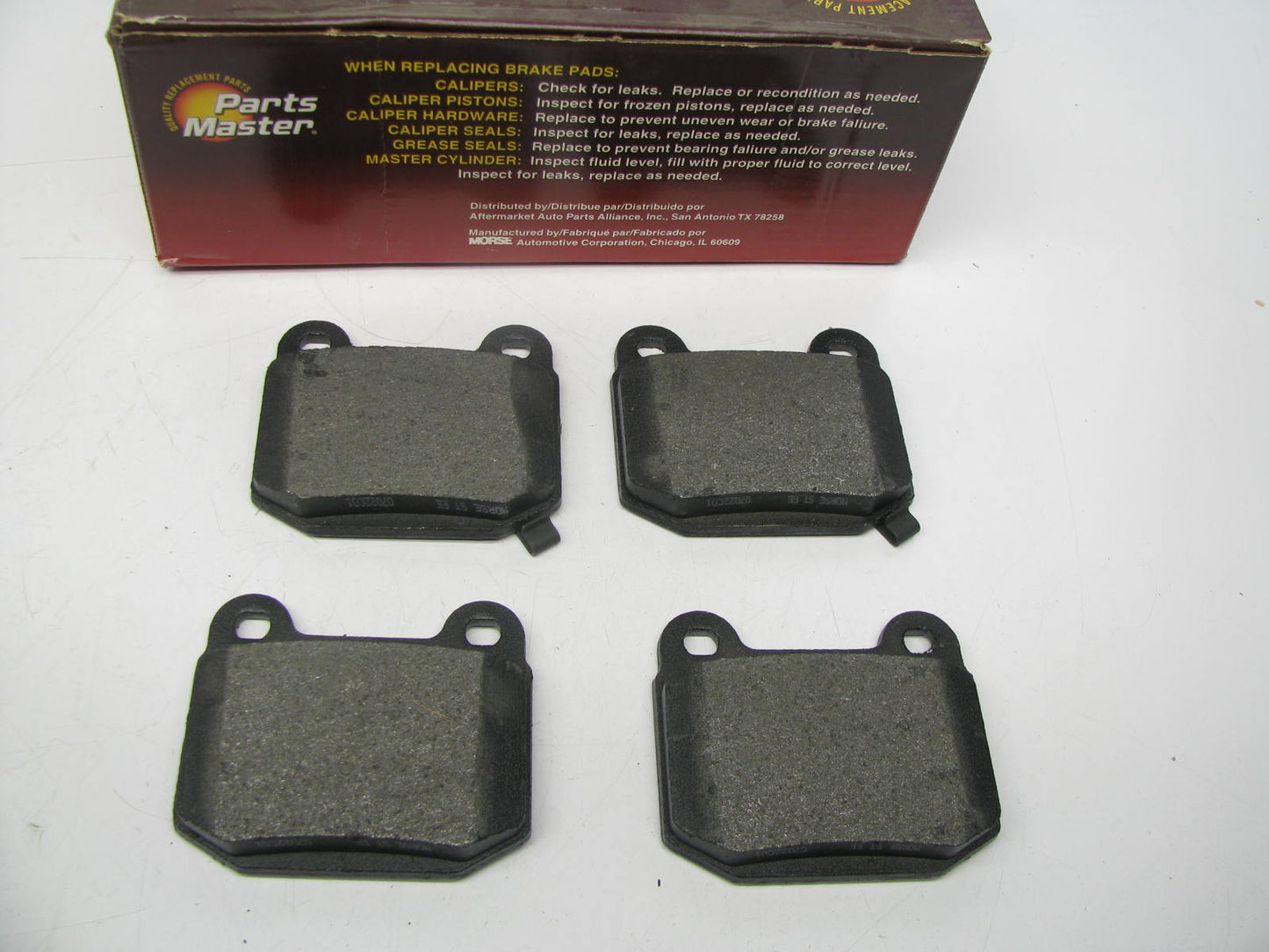 Parts Master MD961 Rear Disc Brake Pads Set - Semi-Metallic