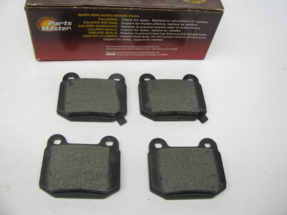 Parts Master MD961 Rear Disc Brake Pads Set - Semi-Metallic