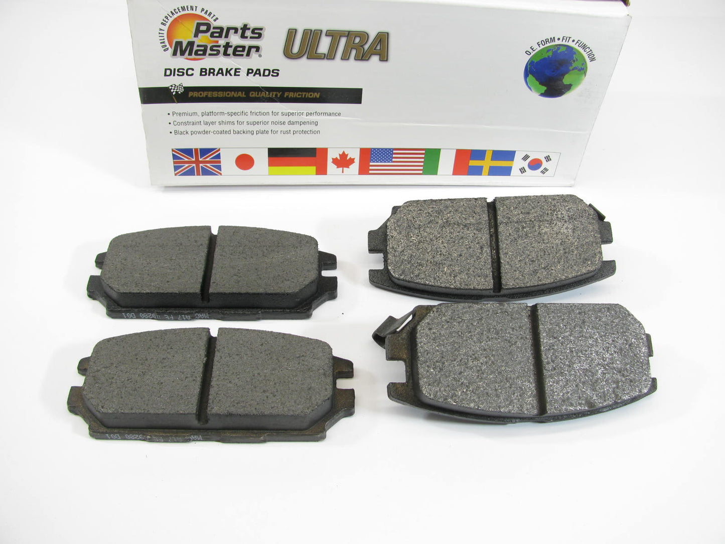 Parts Master MKD532S Rear Brake Pads 95 Eclipse 95 Talon 07-09 Mitsubishi Galant