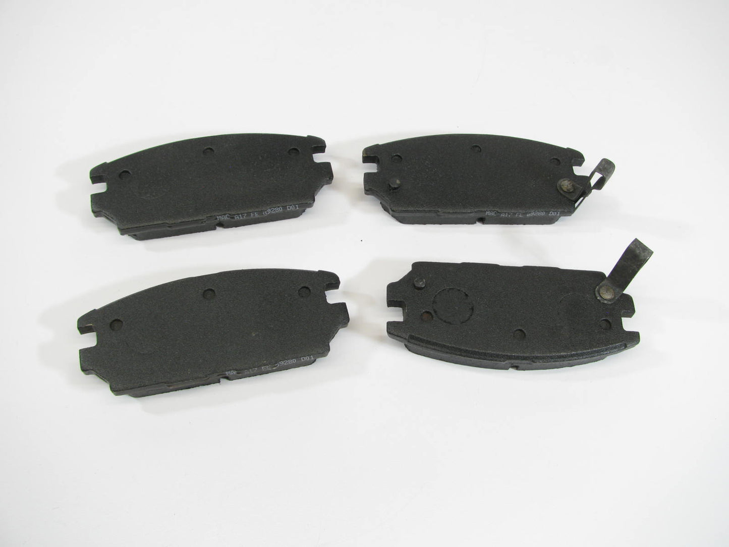 Parts Master MKD532S Rear Brake Pads 95 Eclipse 95 Talon 07-09 Mitsubishi Galant