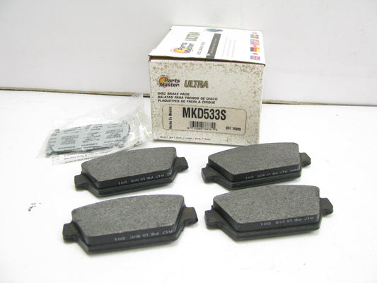 Parts Master MKD533S Rear Disc Brake Pad Set - Semi-Metallic
