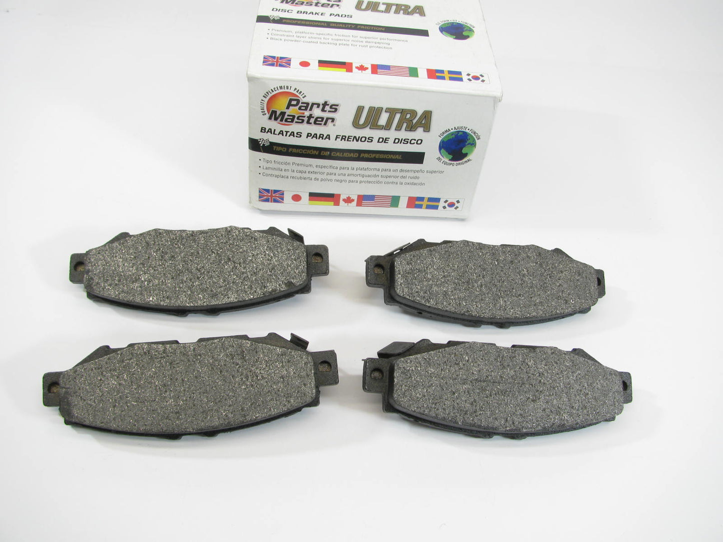 Parts Master MKD572S Rear Disc Brake Pads - Semi-Metallic
