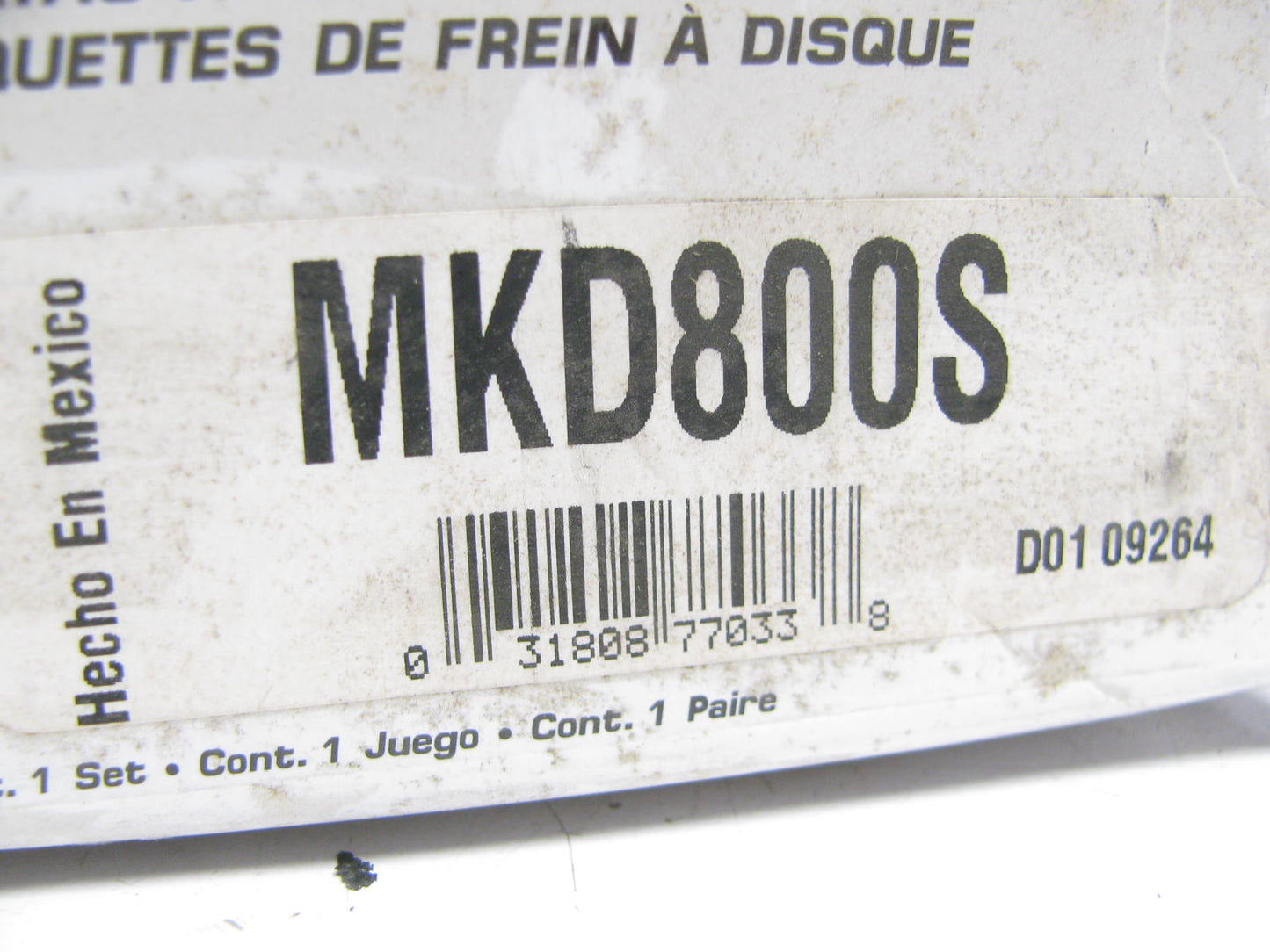Parts Master MKD800S Front Disc Brake Pads For 1999 Saab 9-5