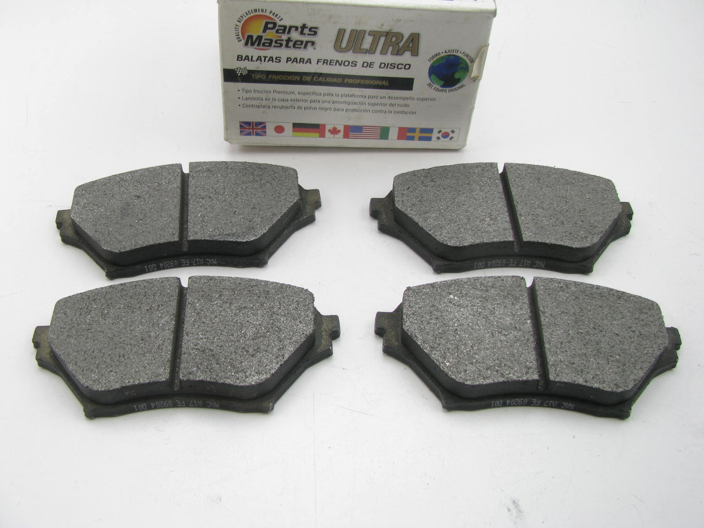 Parts Master MKD890S Front Disc Brake Pads For 2001-2005 Mazda Miata
