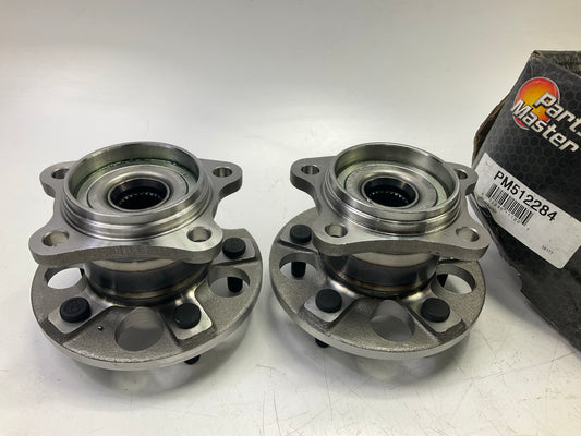 (2) Parts Master PM512284 Rear Wheel Bearing Hub