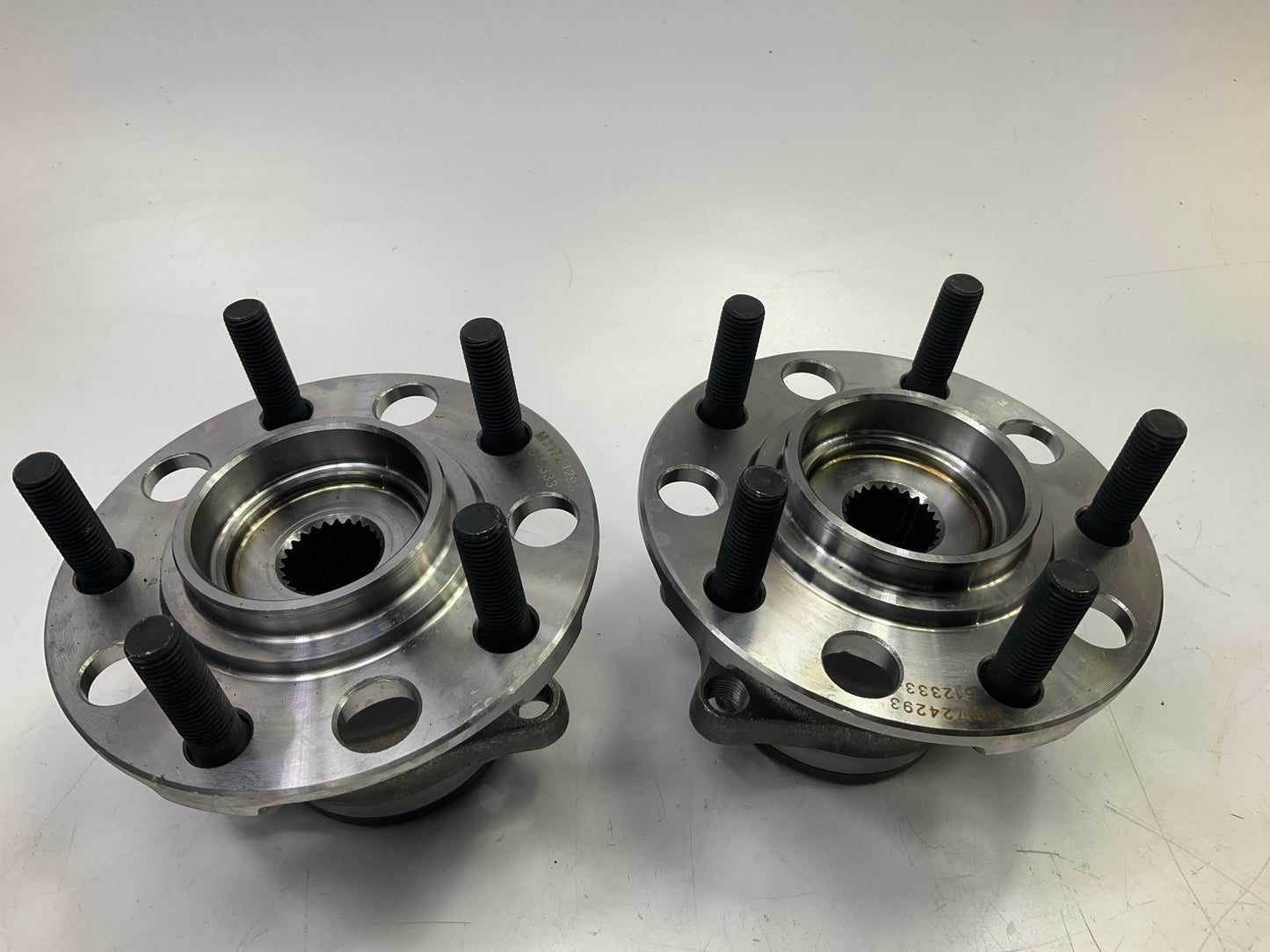 (2) Parts Master PM512333 Rear Wheel Bearing Hub - 4WD