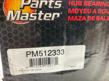 (2) Parts Master PM512333 Rear Wheel Bearing Hub - 4WD