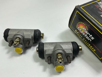 (2) Parts Master WC108537 Rear Drum Brake Wheel Cylinder