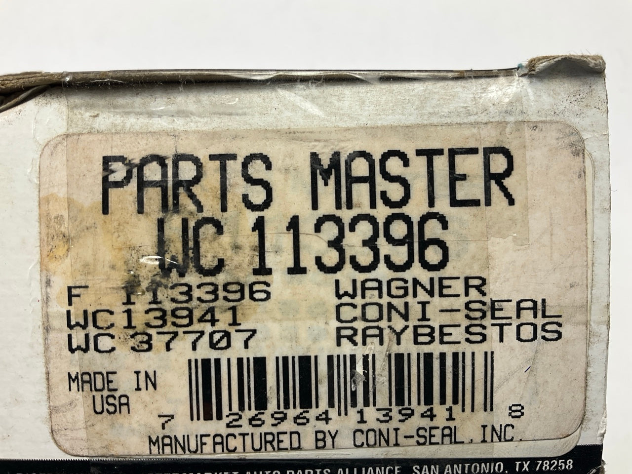 Parts Master WC113396 Rear Drum Brake Wheel Cylinder