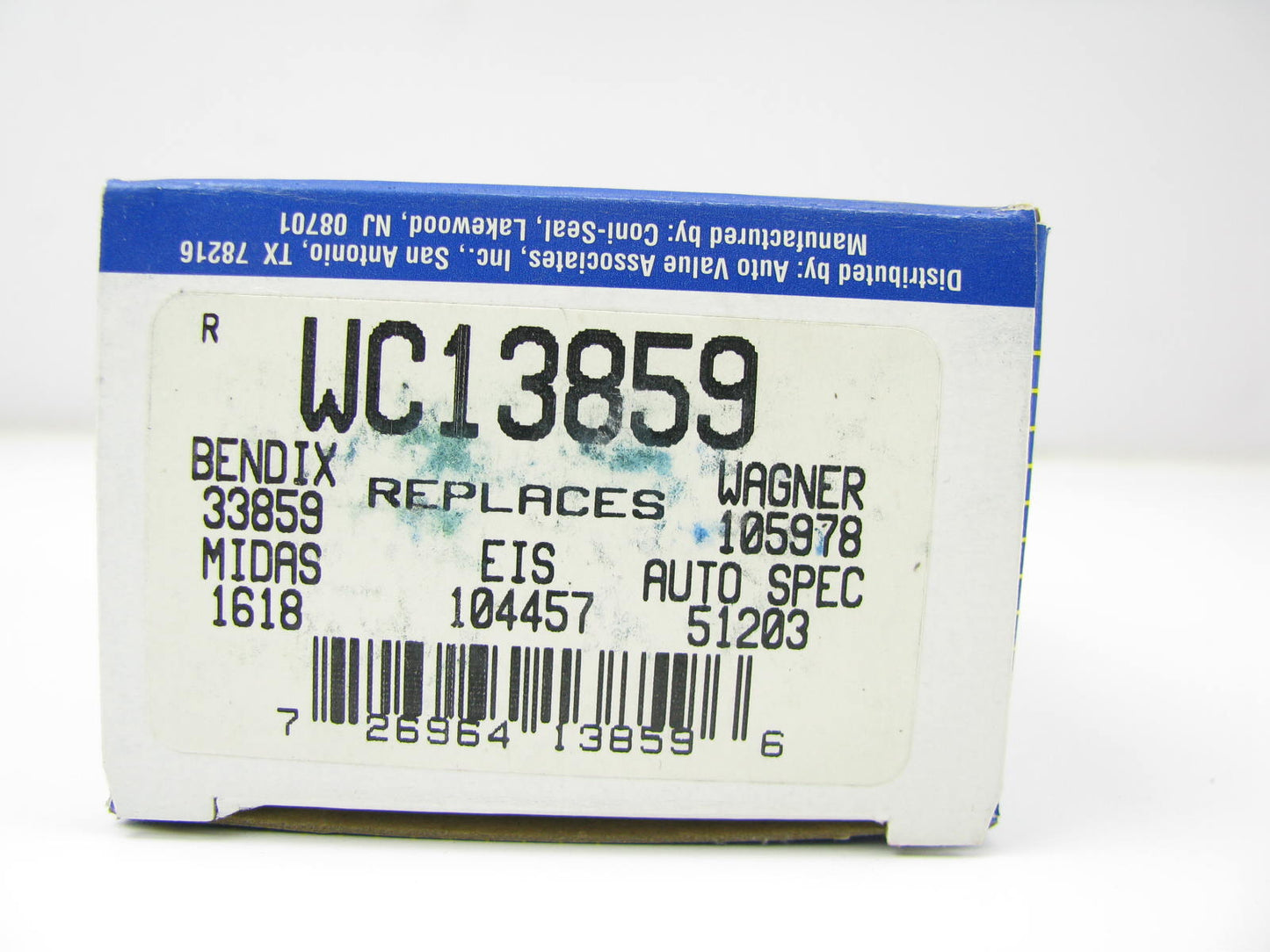 Parts Master WC13859 Drum Brake Wheel Cylinder - Rear Left / Right