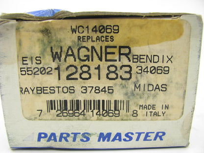 Parts Master WC14069 Rear Drum Brake Wheel Cylinder For 1989 Honda Accord