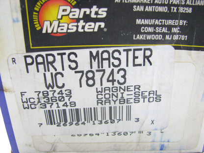 Parts Master WC78743 Drum Brake Wheel Cylinder - Rear