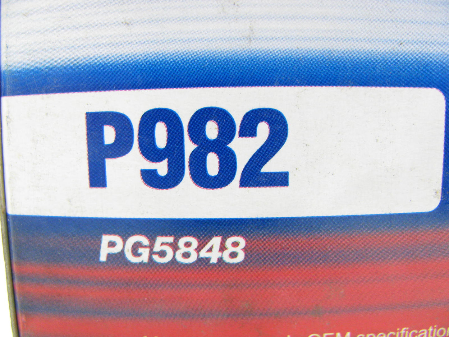 Parts Plus P982 Engine Oil Filter