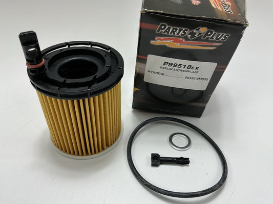 Parts Plus P99518EX Extended Life Oil Filter Replaces OEM # 26350-2M000