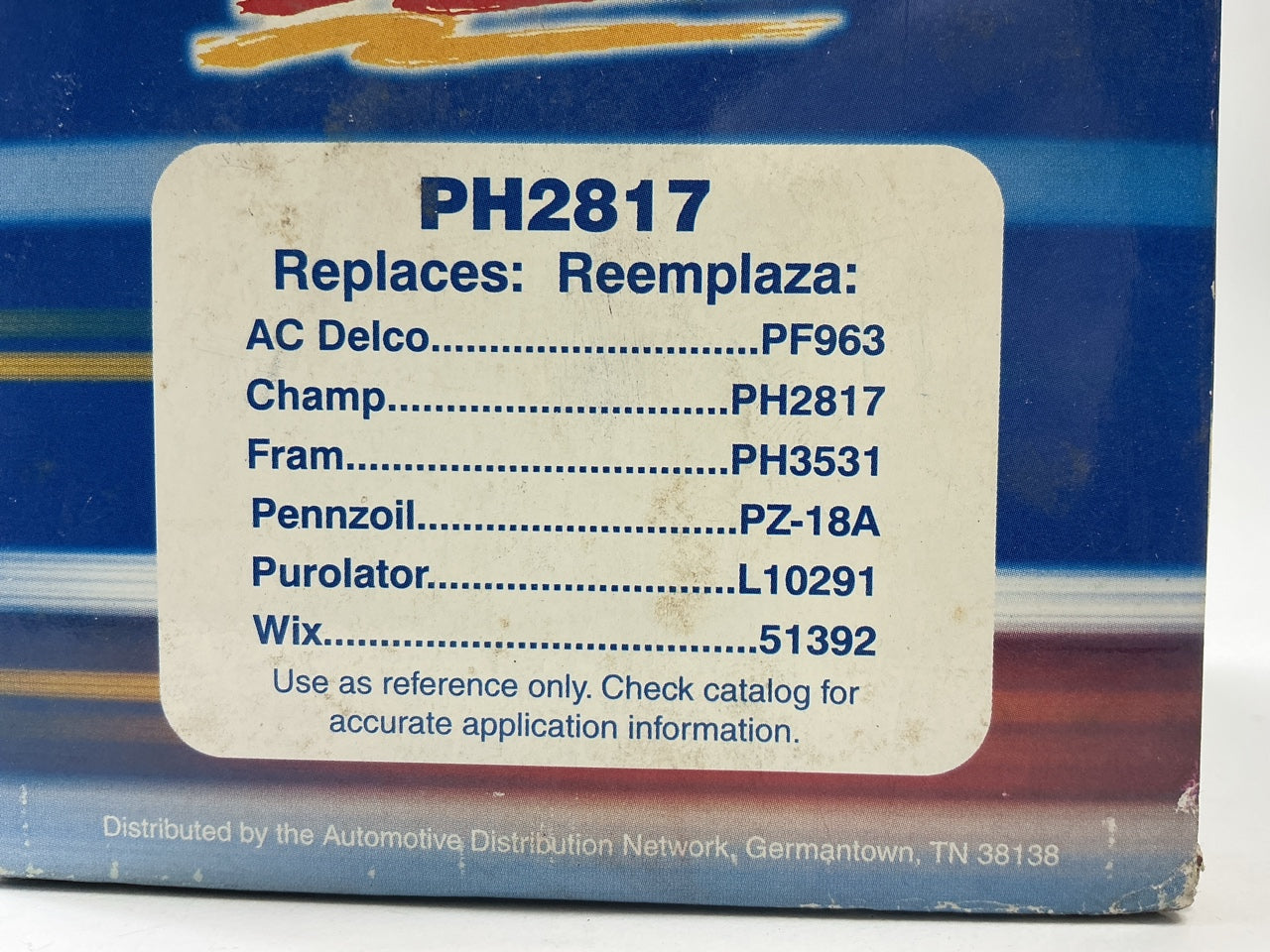 Parts Plus PH2817 Engine Oil Filter