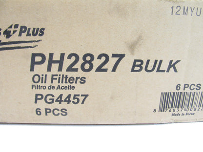 (6) Parts Plus PH2827 Engine Oil Filter