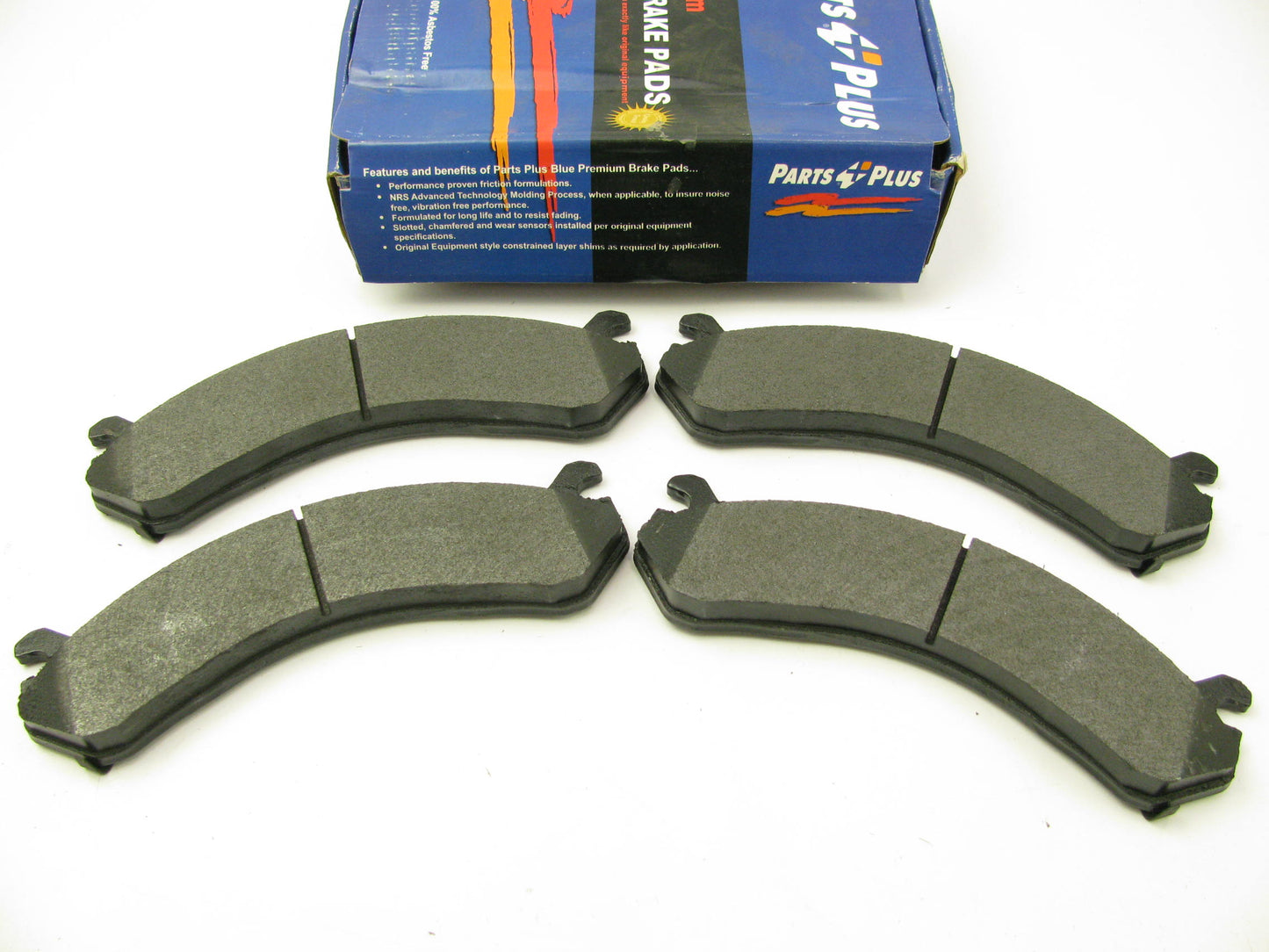 Parts Plus PPB909M Semi-Metallic Disc Brake Pads - Rear