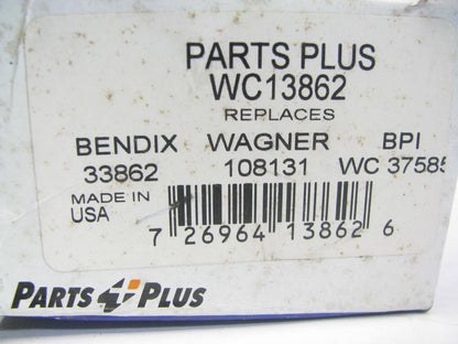 Parts Plus WC13862 Drum Brake Wheel Cylinder - Rear Left / Right