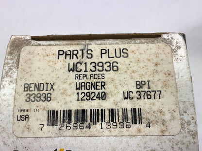 Parts Plus WC13936 Rear Drum Brake Wheel Cylinder