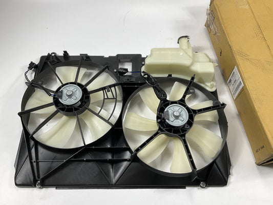 PBI PF3804 Dual Radiator And Condenser Fan Assembly For 2004-2005 Toyota Sienna