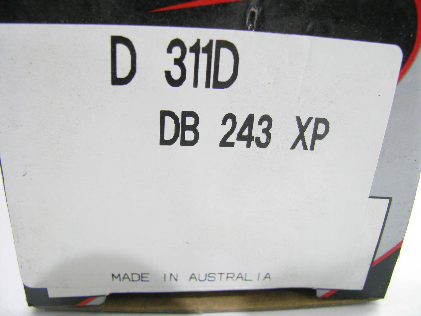PBR D311D Front  Brake Pads For Select  Subaru 1985-1991