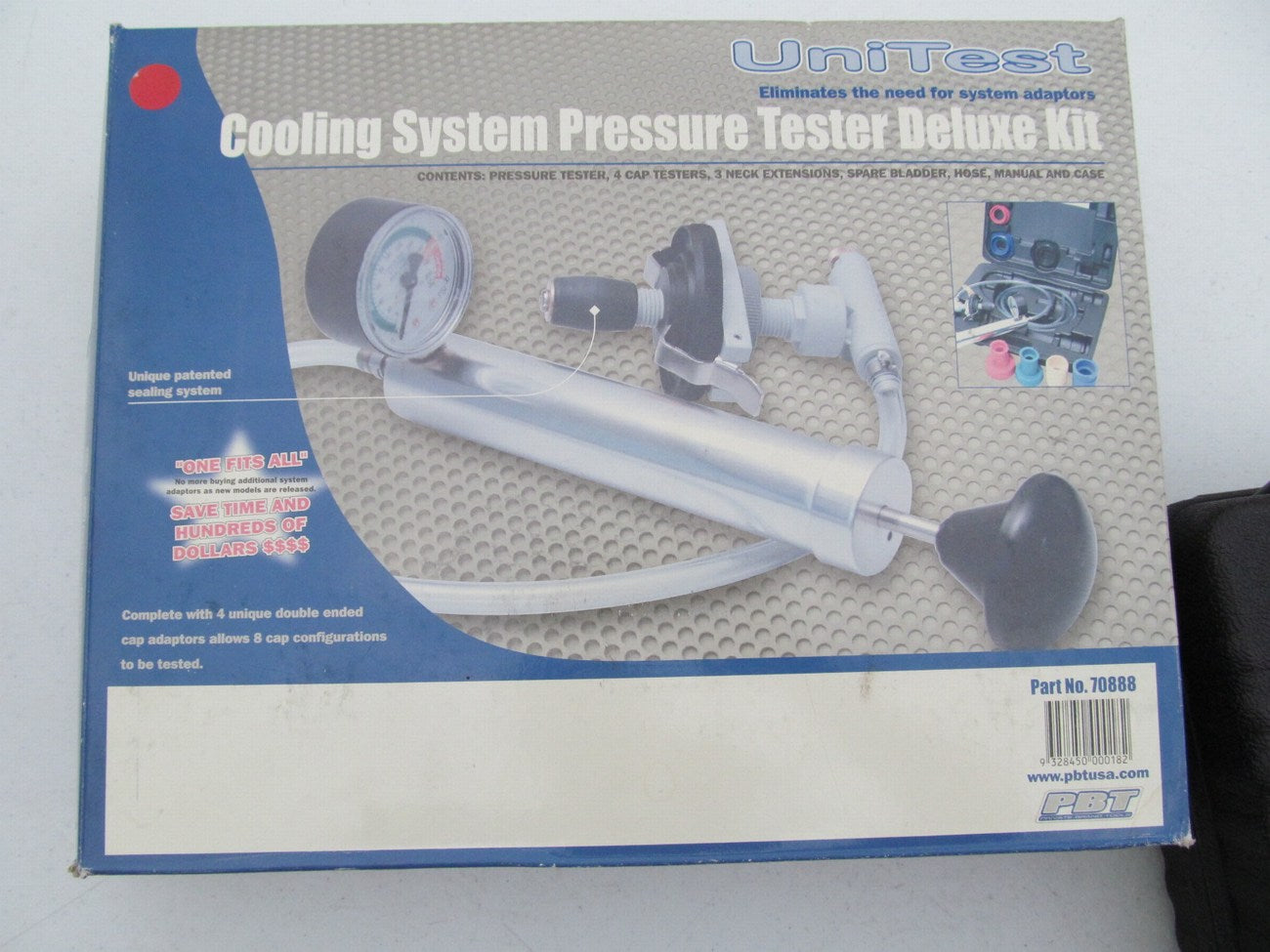 PBT 70888 Deluxe Cooling System Pressure Tester Kit