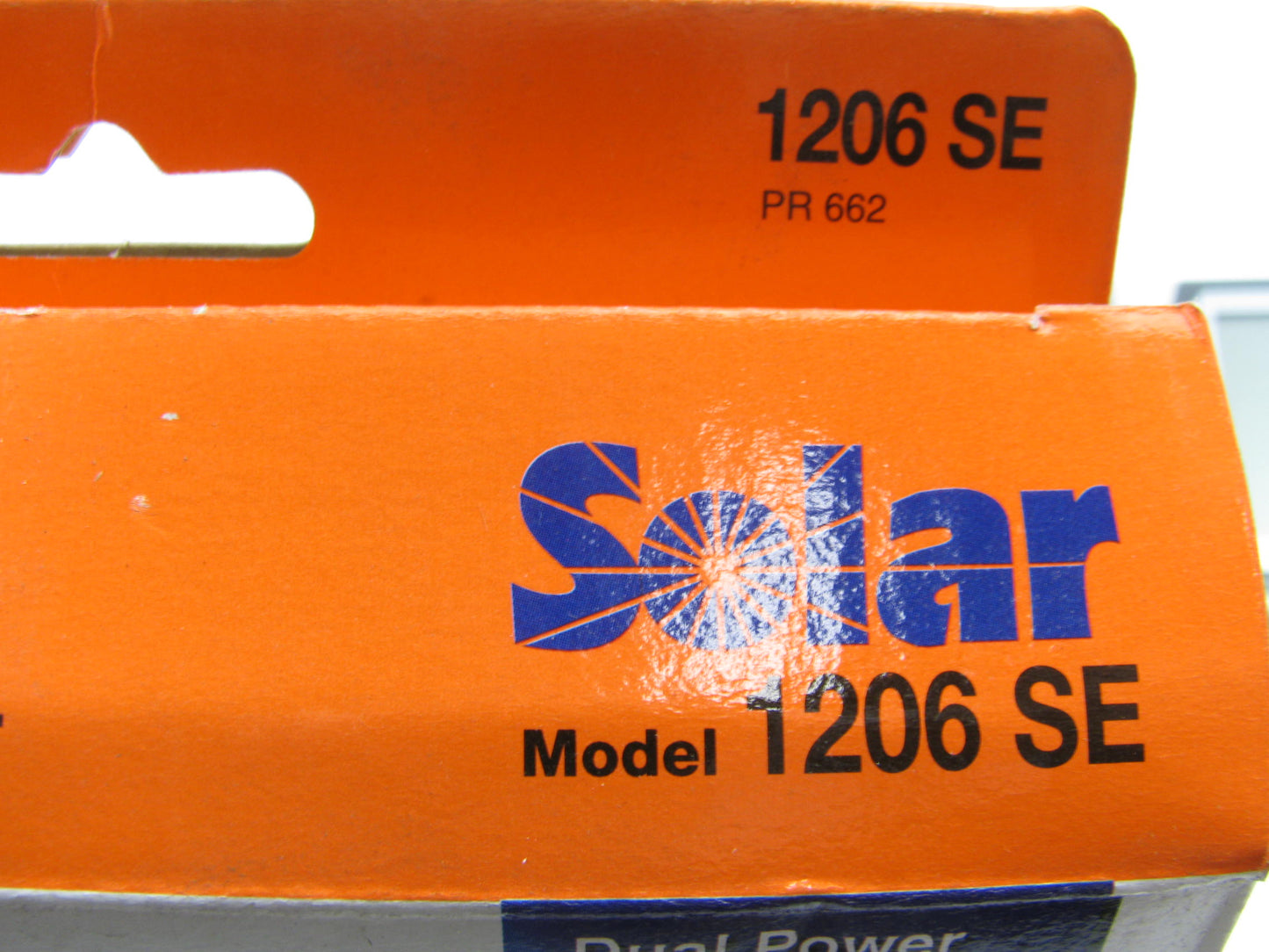 Peach 1206SE PR662 Solar Desktop Display Calculator