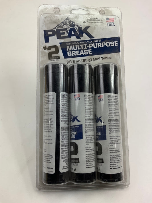 Peak Lithium Grease #2, (3) X  3 OZ Tubes