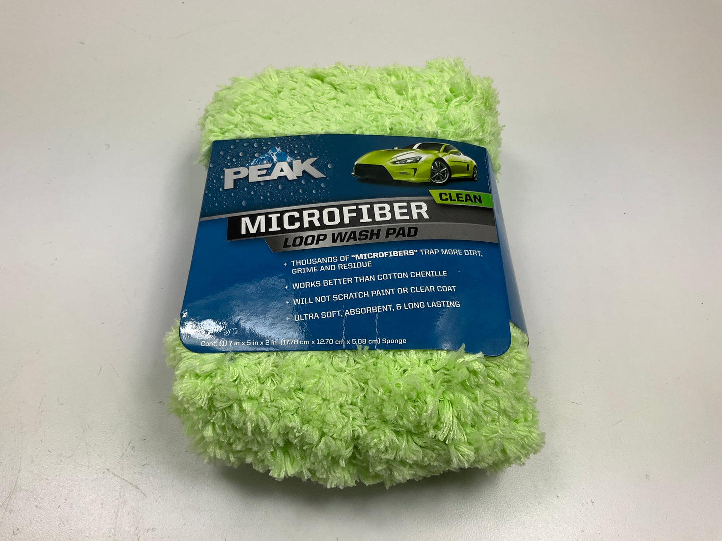 Peak PKC0GA Microfiber Loop Wash Pad Car Washing Pad