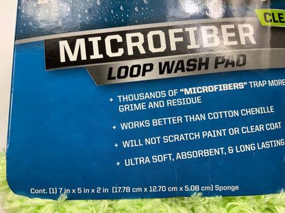 Peak PKC0GA Microfiber Loop Wash Pad Car Washing Pad