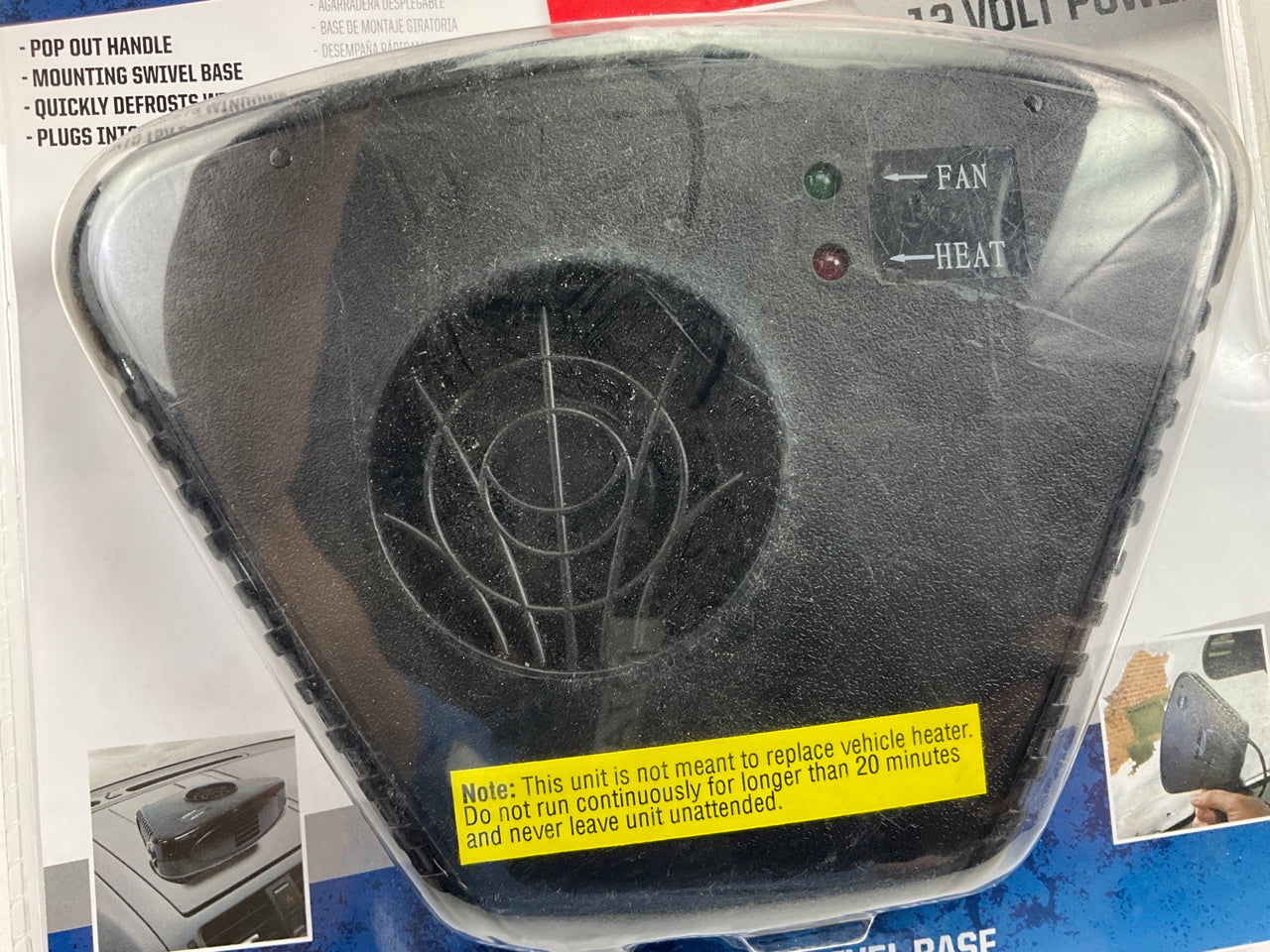Peak PKC0H1 12V Windshield Glass Heater Defroster