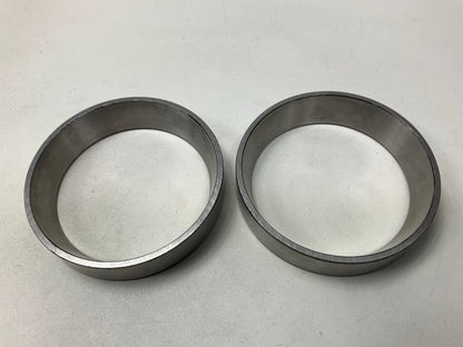(2) Peer LM501310 Tapered Bearing Race Cup