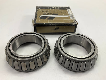 (2) Peer LM501349 Cone Tapered Roller Bearings