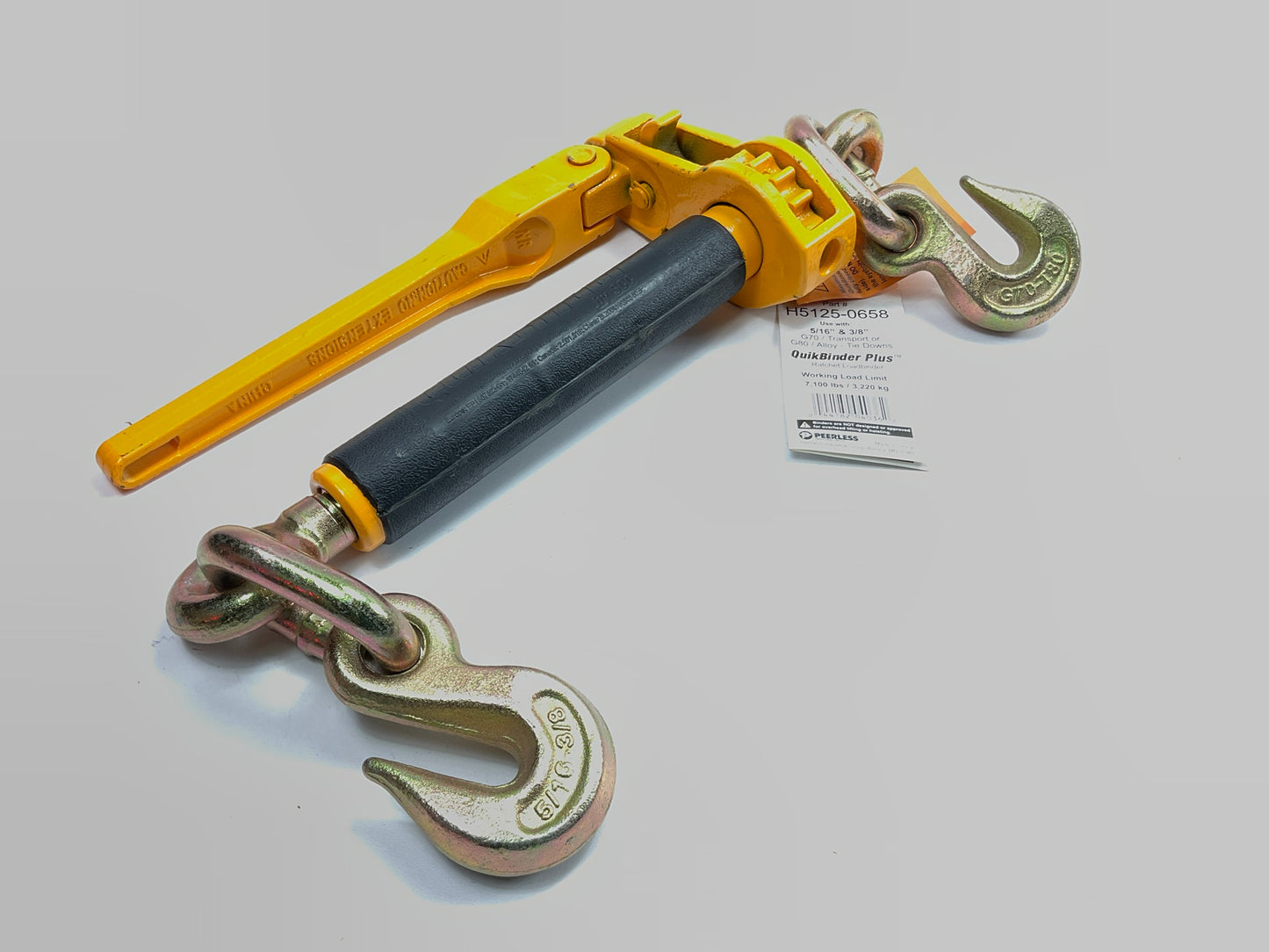 Peerless H5125-0658 QuikBinder Ratchet Load Binder Foldable Handle 5/16 Or 3/8''