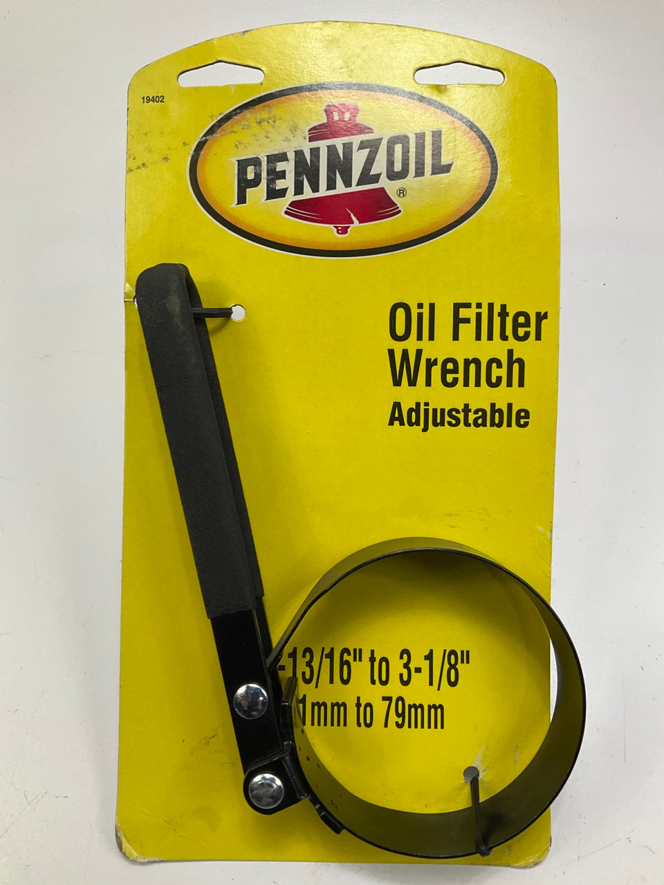 Pennzoil 19402 Oil Filter Wrench Adjustable Strap - 2-13/16'' To 3-1/8''