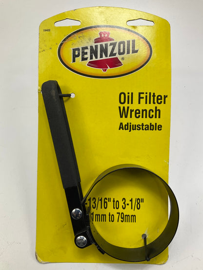 Pennzoil 19402 Oil Filter Wrench Adjustable Strap - 2-13/16'' To 3-1/8''