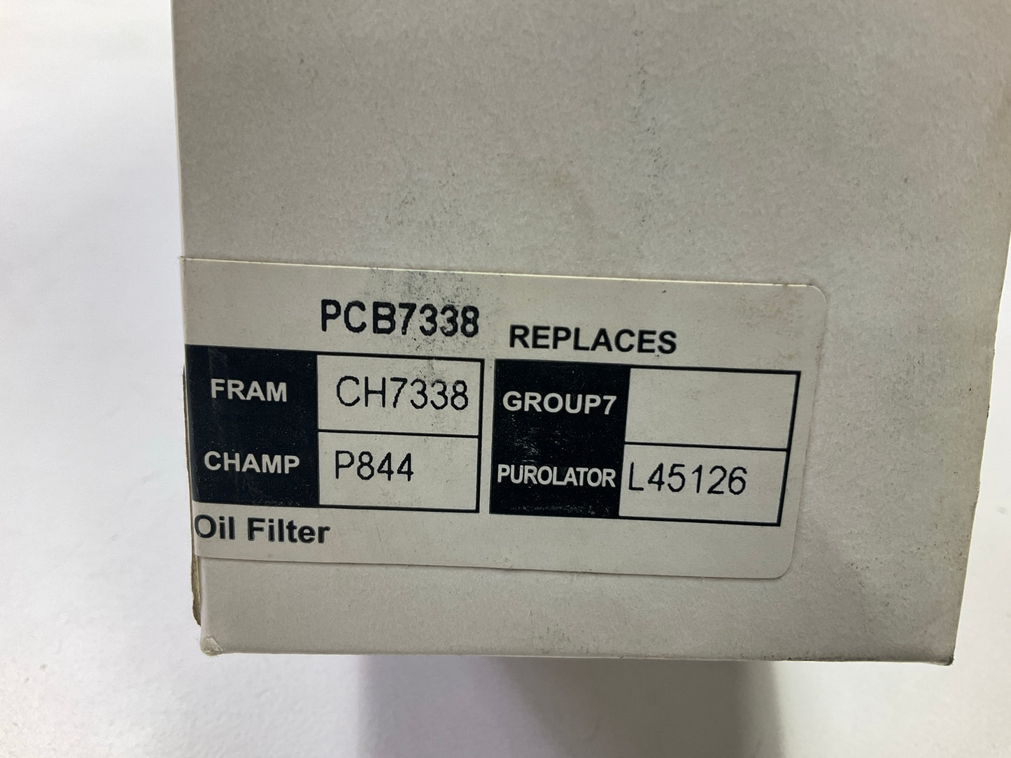 Pentius PCB7338 Engine Oil Filter