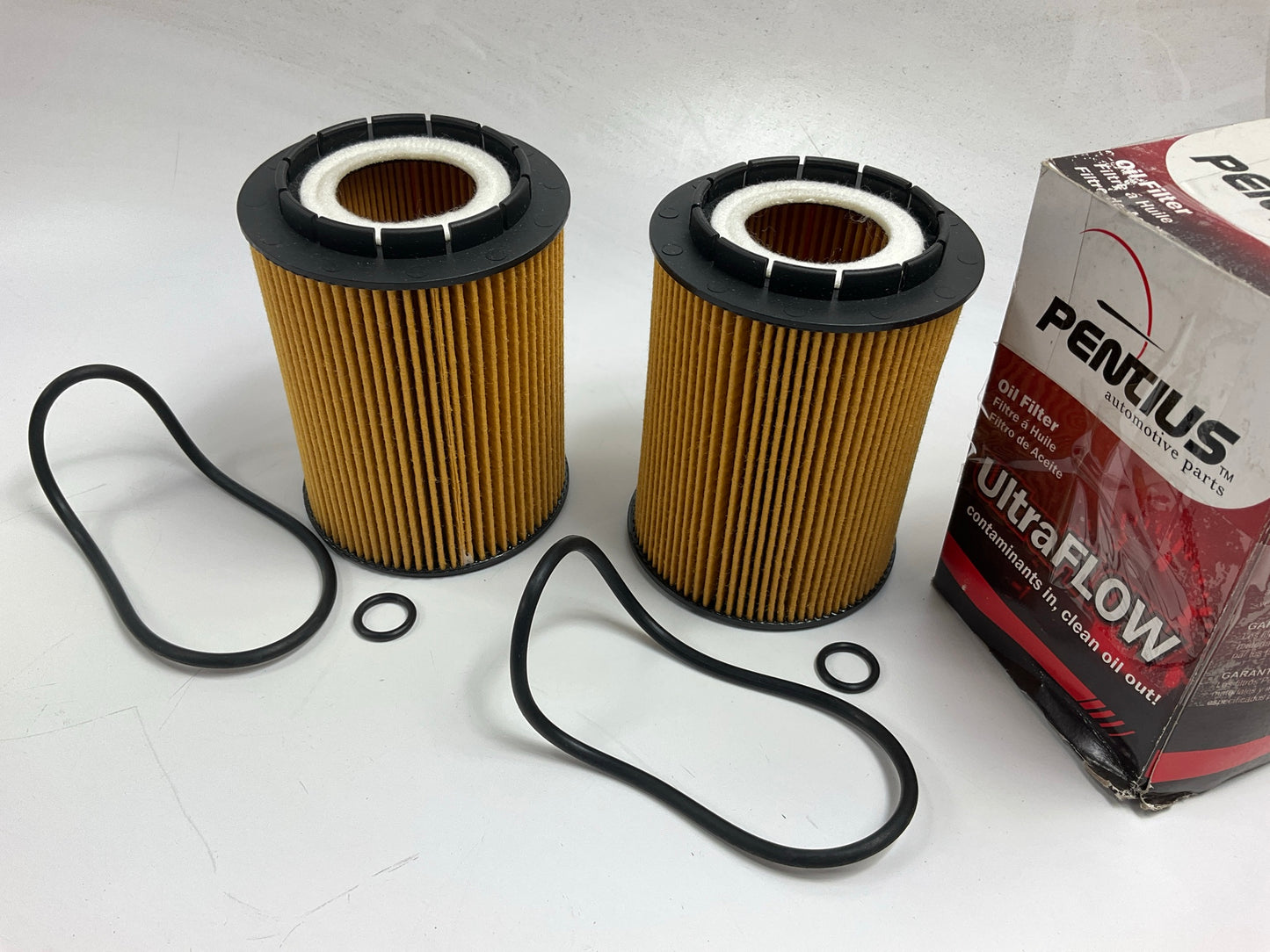 (2) Pentius PCB7732 Engine Oil Filter